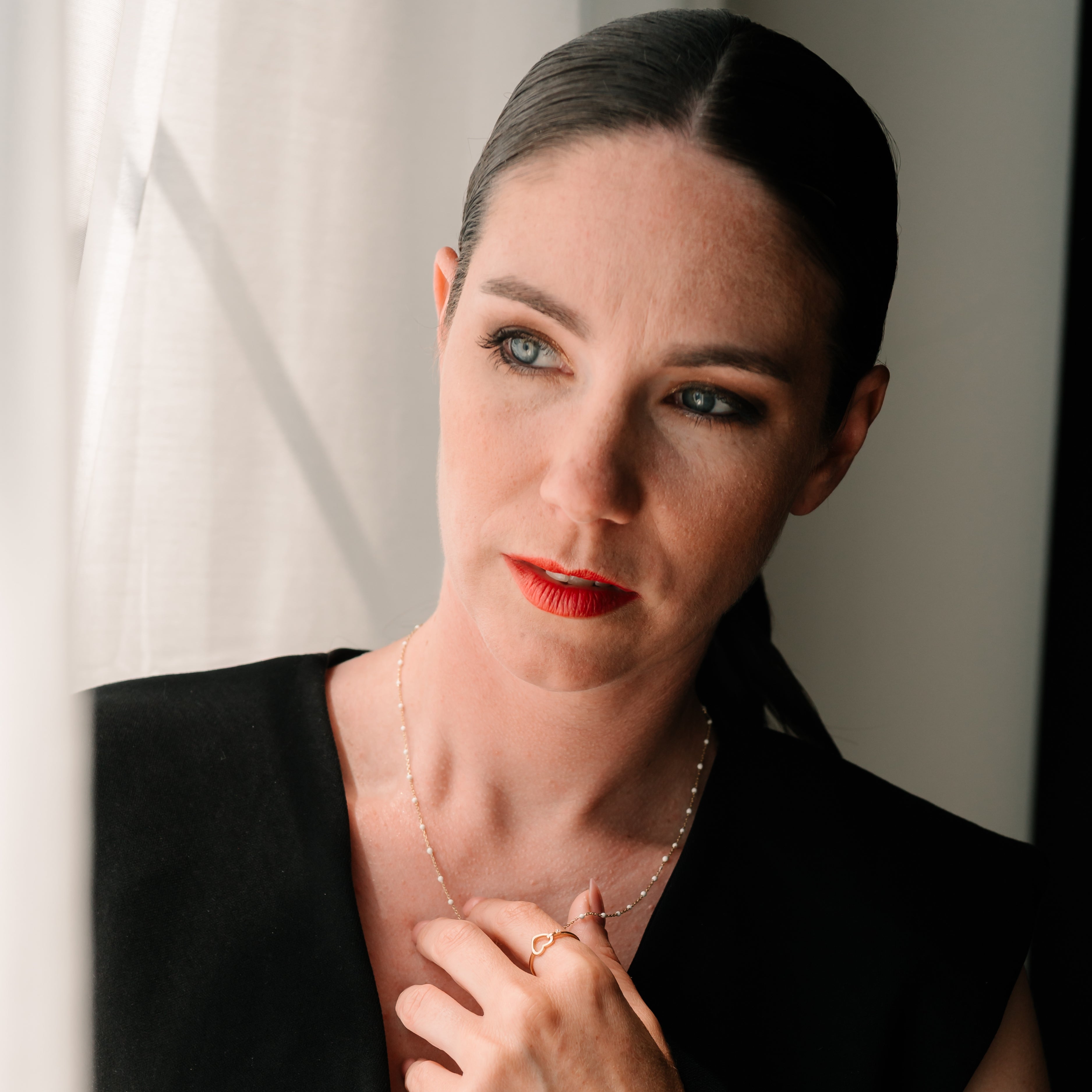 Luxusní balení náhrdelníku PUREA v dárkové krabičce CREYO s certifikátem pravosti